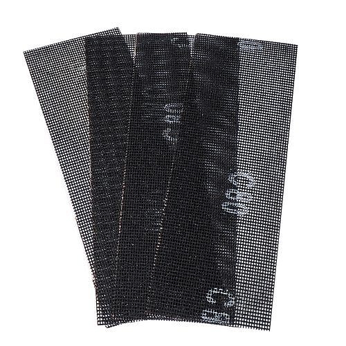 TOPTRADE mřížka brusná, sada 10 ks, 105 x 280 mm, zrnitost 100