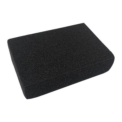 TOPTRADE houbička brusná, 100 x 70 x 25 mm, zrnitost 60