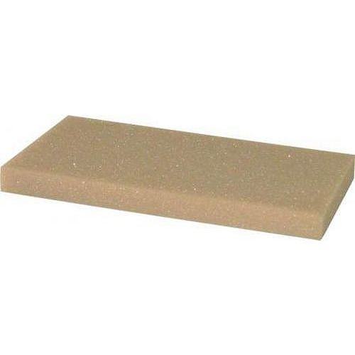 TOPTRADE povrch náhradní, molitan jemný, řezaný, 250 x 130 x 30 mm