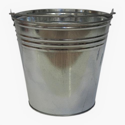 TOPTRADE vědro pozinkované, 10 l