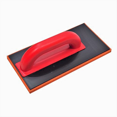 TOPTRADE hladítko ABS, posunuté, houba jemná, 280 x 140 x 12 mm