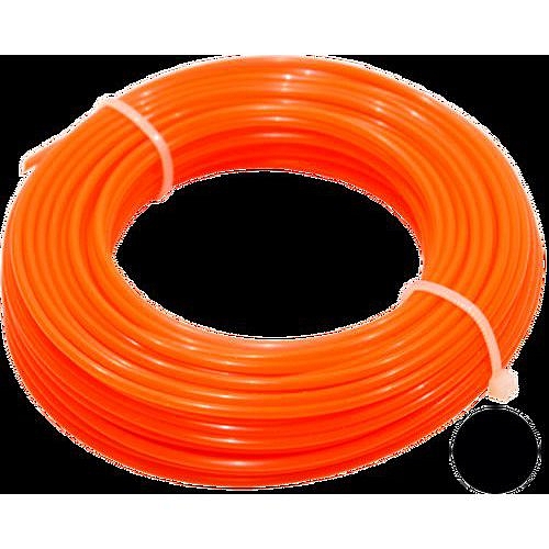 TOPTRADE struna do sekačky, plastová, průřez kulatý, 1,3 mm x 15 m