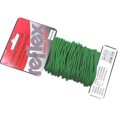 REFLEX drát zahradnický, uvazovací, poplastovaný, 3 mm x 10 m