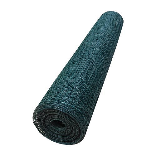 TOPTRADE pletivo králičí, poplastované, zelené, 13 / 0,9 mm, 1000 mm / 25m