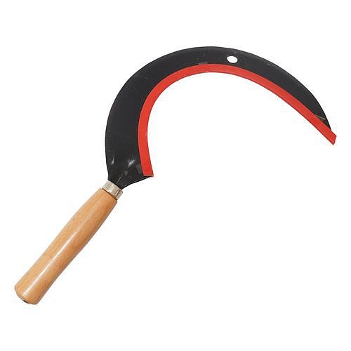 TOPTRADE srp ocelový, s dřevěnou rukojetí, 360 mm
