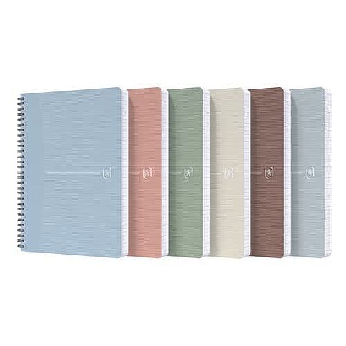 My Recup recyklovaný zápisník s drátěnou vazbou,148x210, 180 stran, čtverečky