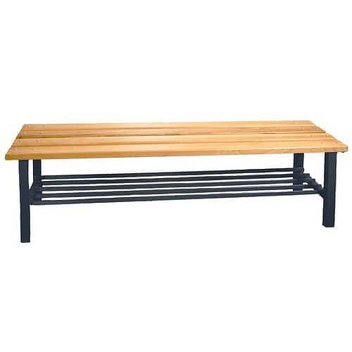 Šatní lavice LA24 s roštem, 100 x 43 x 39 cm