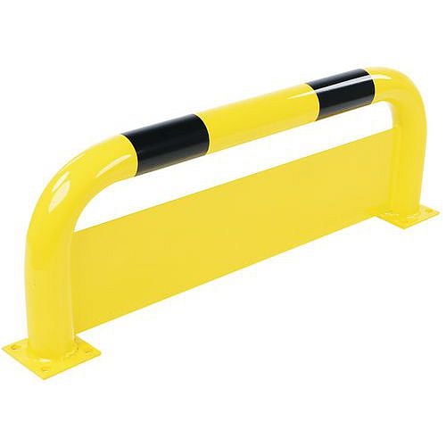 Kovová zábrana Manutan Expert s deskou, nízká, délka 100 cm