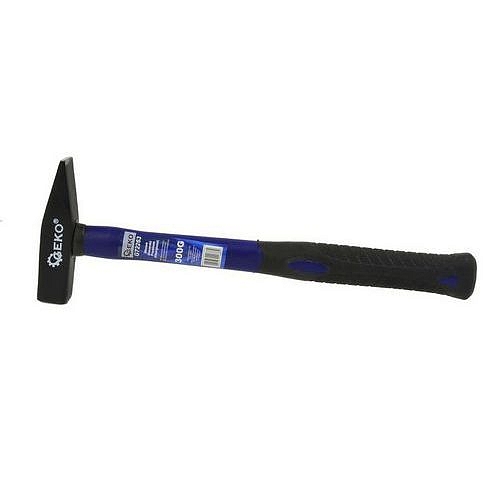 Kladivo zámečnické, 300g, sklolaminátová násada GEKO