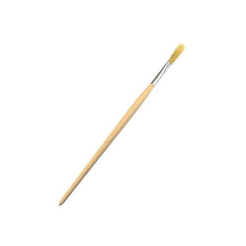 Štětec kulatý, 6mm, dřevěná rukojeť GEKO