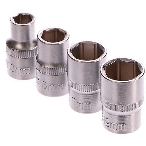 Sada hlavic torx, 4ks, 1/2