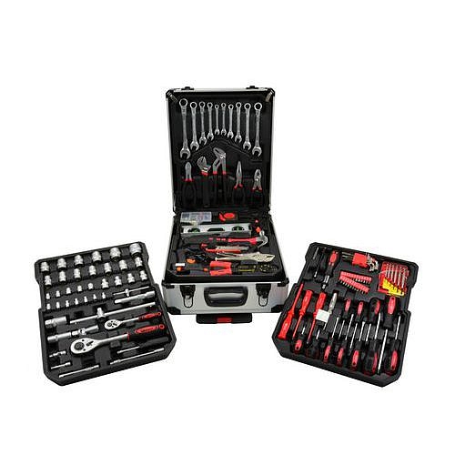 Kufr nářadí 186 dílů, AL konstrukce GEKO