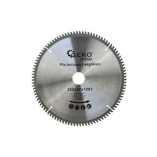 Kotouč řezný na hliník, 250x32mm 100T GEKO