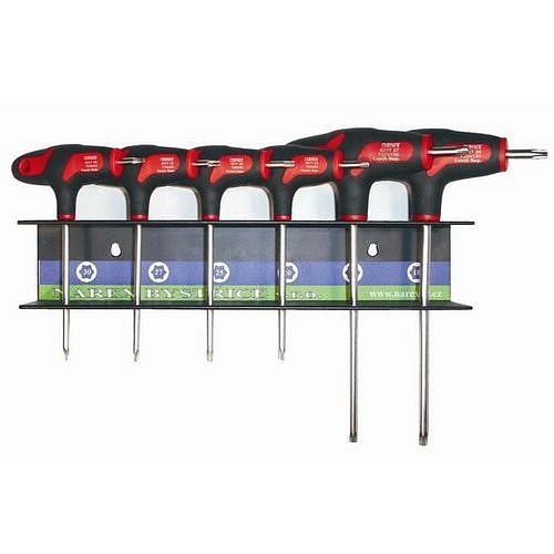 Sada šroubováků TX10,15,20,25,27,30 ve stojánku, NAREX 851002