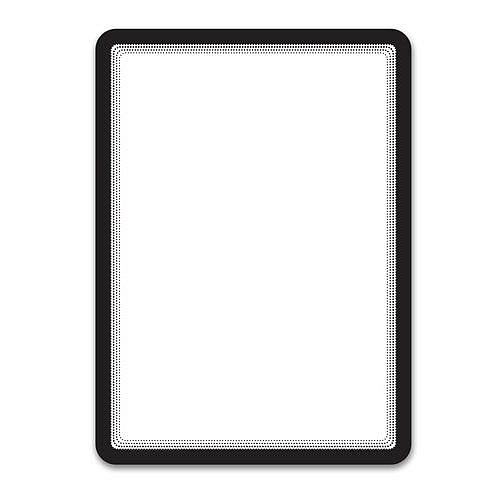 Informační kapsa Varna A4, samolepicí, černá