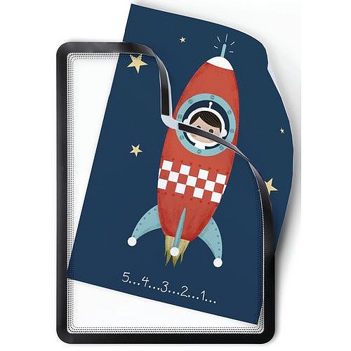 Magnetický rámeček Magneto SOLO, A4, černý