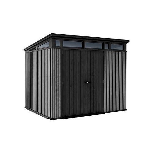 Zahradní domek Vertical 9 x 7, šedý