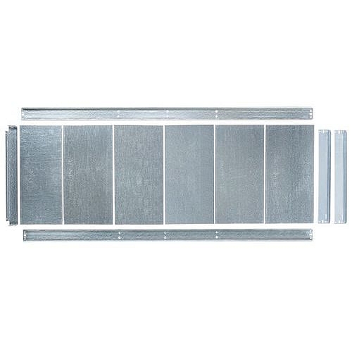 Přídavné ocelové panely, 183 x 61 cm, 440 kg, pozink