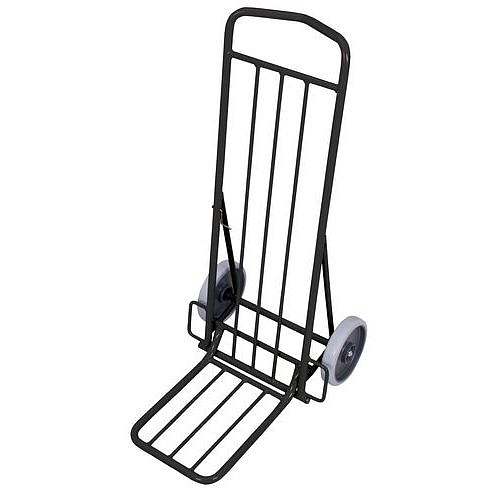 Rudl na balíky RU224, do 150 kg, termoplastická kola, šedý