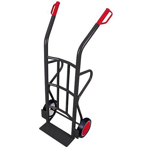 Rudl RU233, do 250 kg, 70,5 x 57,5 x 145,5 cm, plná kola, šedý