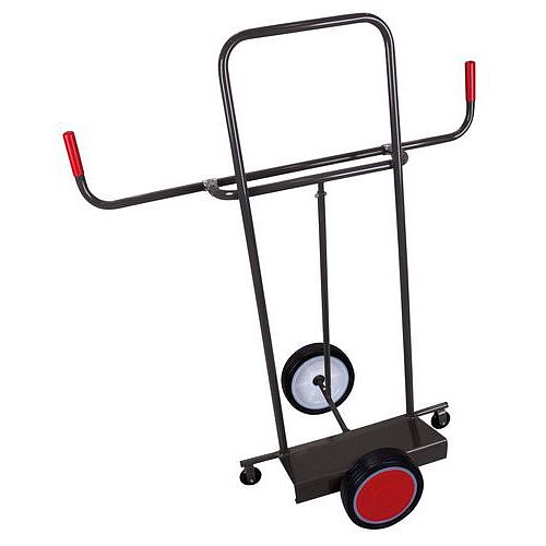 Rudl RU241 na tabule, do 250 kg, s plnými koly, šedý