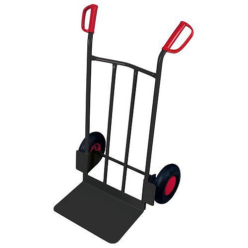 Rudl RU247, do 250 kg, 69 x 60 x 111 cm, s nafukovacími koly, šedý