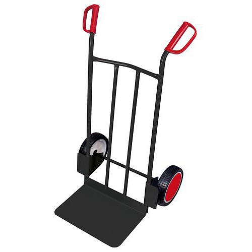 Rudl RU247, do 250 kg, 69 x 60 x 111 cm, s plnými koly, šedý