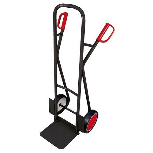 Rudl RU254, do 250 kg, 57 x 54,5 x 130 cm, s nafukovacími koly, šedý