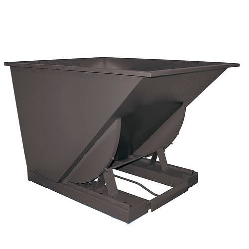 Výklopný kontejner VK01, šedý, objem 520 l