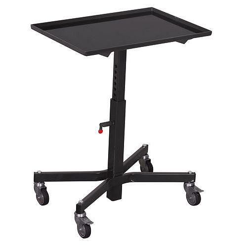 Transportní zvedací stojan, do 150 kg, výška 53,5 - 81 cm, šedý