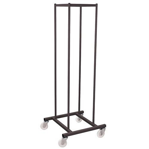 Pojízdný stojan, do 250 kg, 70 x 72 x 200 cm, šedý