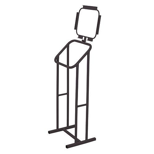 Stojan na odpadkové pytle Portland, 240 l, šedý