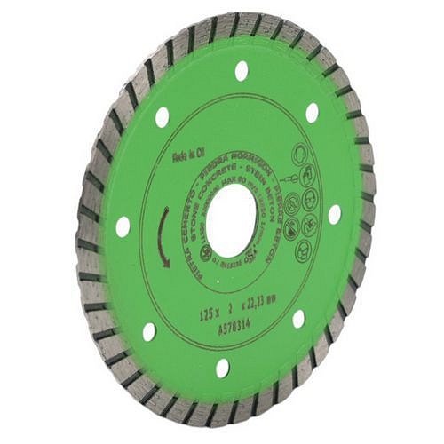 Diamantový řezný kotouč na beton Manutan Expert, 125 x 22.23 mm