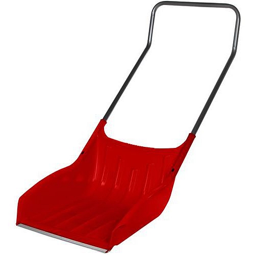 Plastové hrablo s kovovou násadou, šířka 50 cm