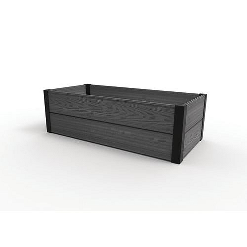 Vyvýšený záhon Maple Trough, šedý