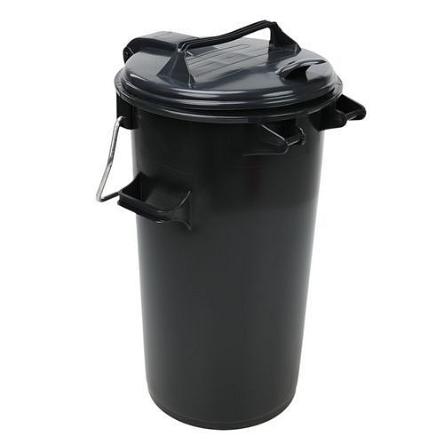 PLASTOVÝ VENKOVNÍ ODPADKOVÝ KOŠ 50 L – Manutan Expert