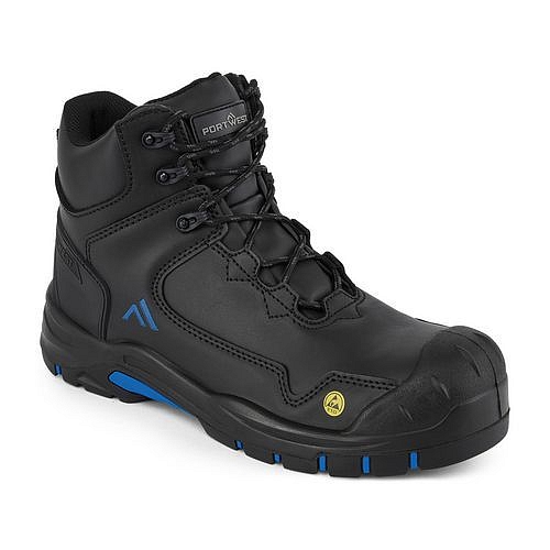 Kompozitní bota Apex Mid Boot S3S ESD HRO SR SC FO, černá/modrá, vel.37