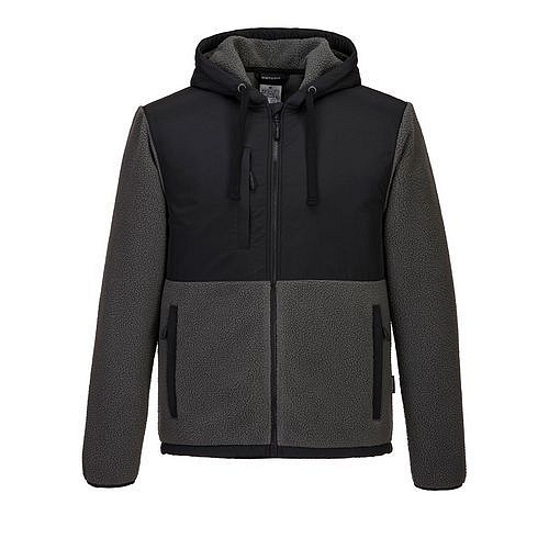 KX3 Borg Fleece, černá/šedá, vel. L