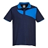 Polokošile PW2 S/S, modrá/světle modrá, vel. M