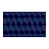 Vnitřní čisticí rohož Déco Design™ Imperial Jumping, modrá, 60 x 90 cm