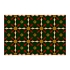 Vnitřní čisticí rohož Déco Design™ Imperial Snowstar, zelená, 60 x 90 cm