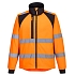 WX2 Eco Hi-Vis softshell (2L), černá/oranžová, vel.XXL