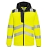 Fleece Hi-Vis Technical, černá/žlutá, vel.XXXL