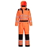 PW3 Hi-Vis kombinéza do deště, černá/oranžová, krátké, vel.XXL