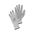 Polyesterové rukavice ANSELL EDGE ESD polomáčené, šedé, vel. 7