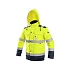 Bunda LUTON, výstražná, žluto-modrá, vel. 2XL