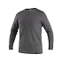 Pánské tričko s dlouhým rukávem CXS, tmavě šedé, vel. XXL