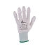 Rukavice SOLO, máčené v polyuretanu, bílé, vel. 08