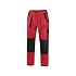 Pánské montérkové kalhoty CXS, červené/černé, vel. 46