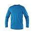 Tričko CXS SIMON, dlouhý rukáv, azurově modré, vel. S